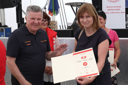 Podelitev priznanj krvodajalcev v okviru dneva zaščite in reševanja 26 foto Ljubo Vukelič